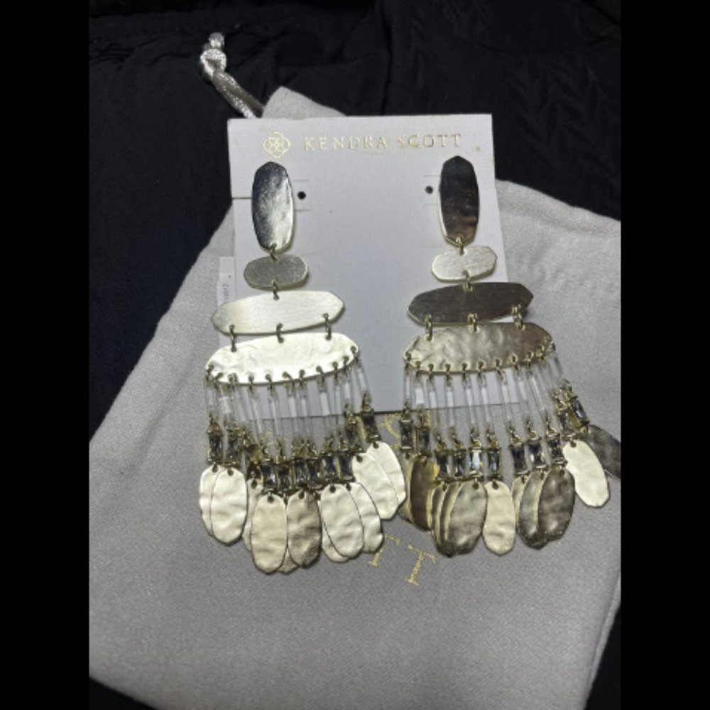 Kendra Scott Nicola Gold Earrings